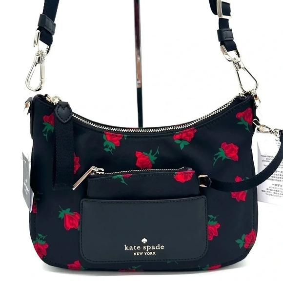 kate spade Handbags - Kate Spade ChelseaRoss Toss Print Crossbody Bag & Coin Purse (NWT)